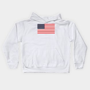 4th of July US Flag Independence Day Kids Hoodie